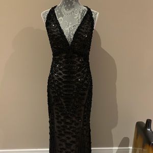 Mandalay Beaded Evening Gown